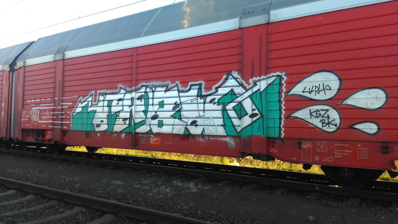 Graffiti Train - Photo by Hallunken - FABU