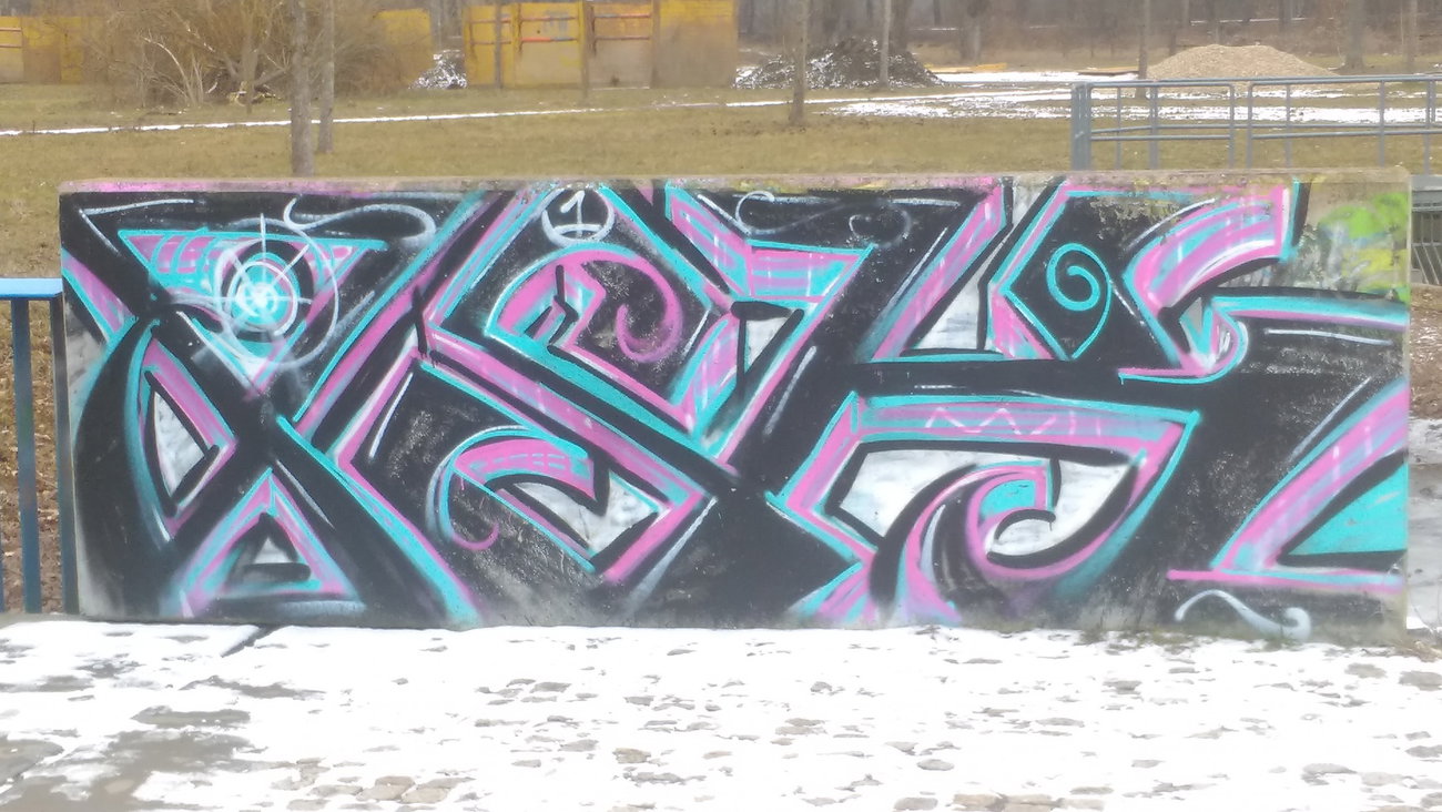 Graffiti Wall - Photo by Hallunken - RSK