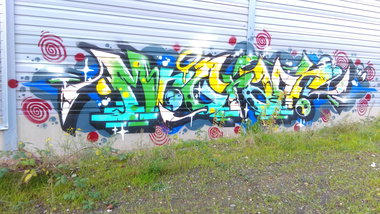 Graffiti Wall - Photo by Hallunken - Mr.Graff (2016)