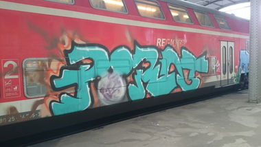 Graffiti Train - Photo by Hallunken - Pirat (2014)