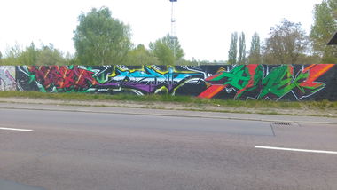 Graffiti Wall - Photo by Hallunken - Repo, Time