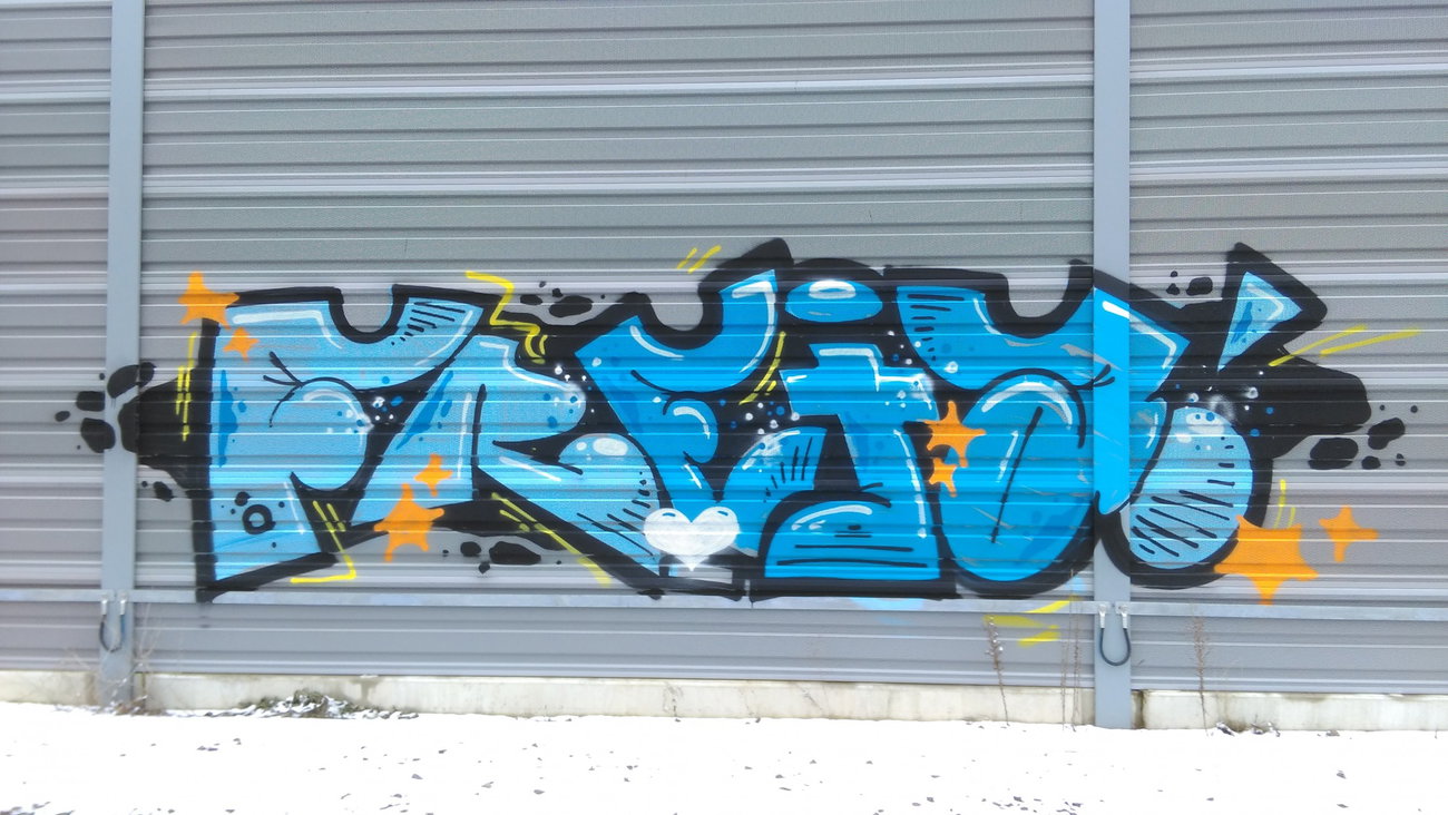 Graffiti Wall - Photo by Hallunken - Freia (2016)