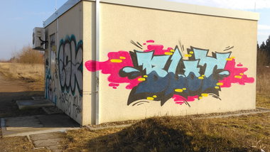 Graffiti Wall - Photo by Hallunken - Blot (2016)