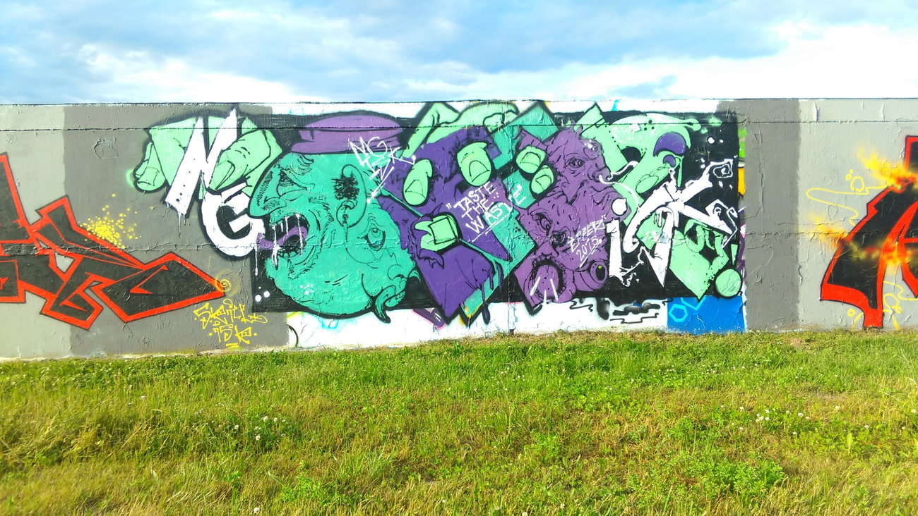 Graffiti Wall - Photo by Hallunken - Effer (2016)