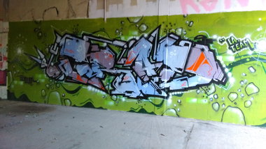 Graffiti Wall - Photo by Hallunken - Grad (2016)