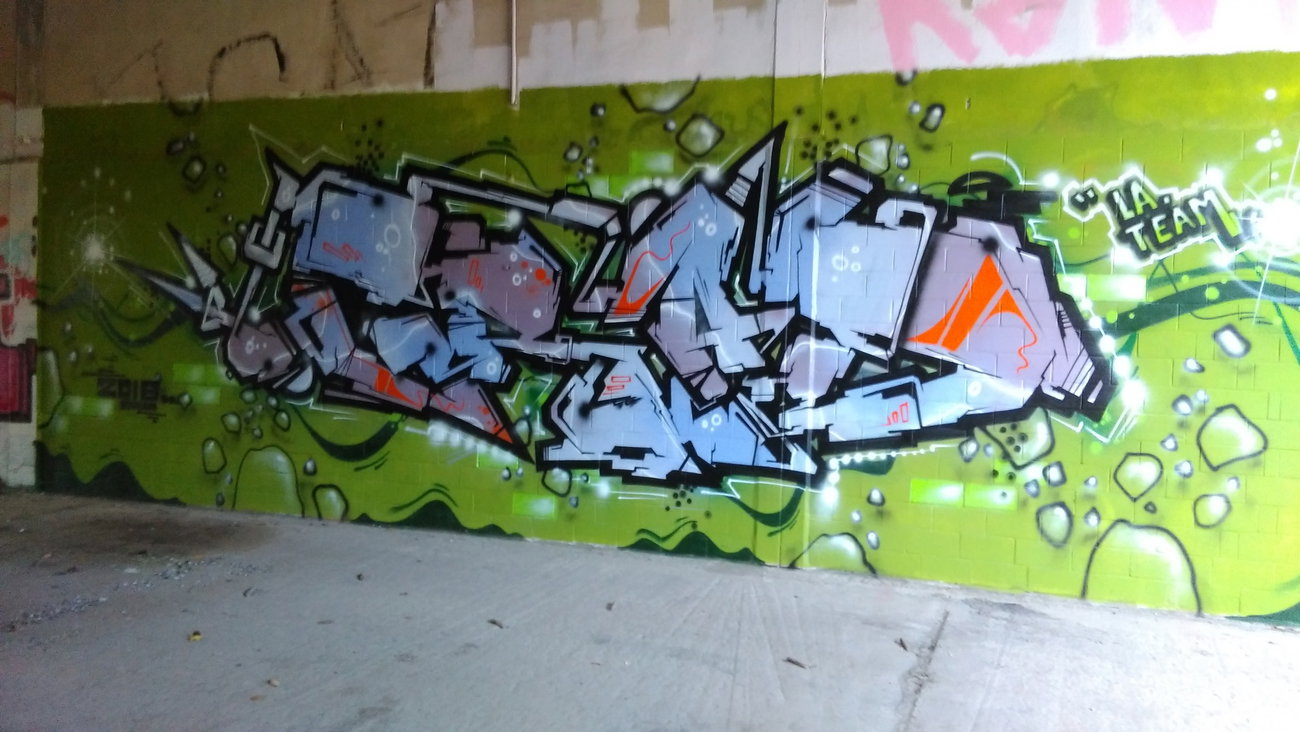 Graffiti Wall - Photo by Hallunken - Grad (2016)