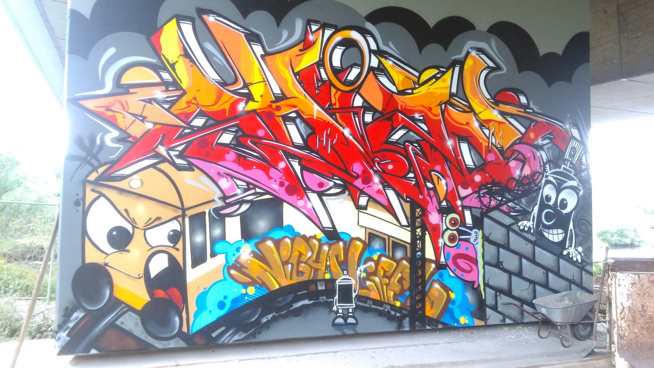 Graffiti Wall - Photo by Hallunken - Shizo (2016)