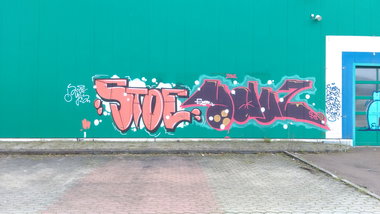 Graffiti Wall - Photo by Hallunken - Stoe, Yduz (2016)