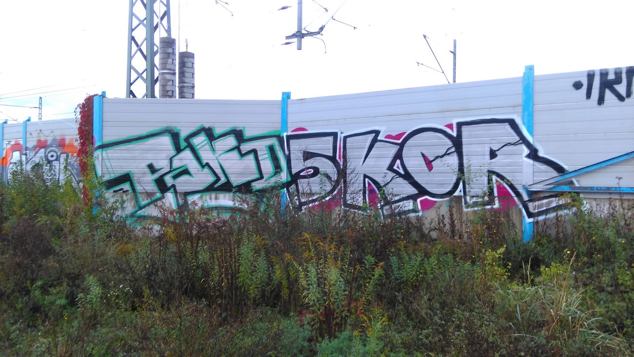 Graffiti Bombing - Photo by Hallunken - Pako, Skor (2015)