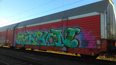 Graffiti Train - Photo by Hallunken - Zirkon (2018)