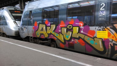 Graffiti Wall - Photo by Hallunken - Akul (2017)