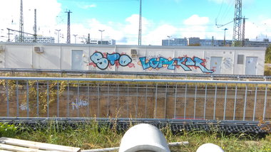 Graffiti Wall - Photo by Hallunken - Sto, LGR, Kor