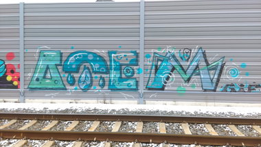 Graffiti Wall - Photo by Hallunken - roem (2016)