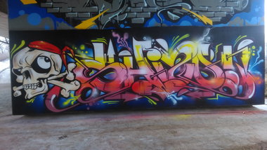 Graffiti Wall - Photo by Hallunken - SHIZO (2017)