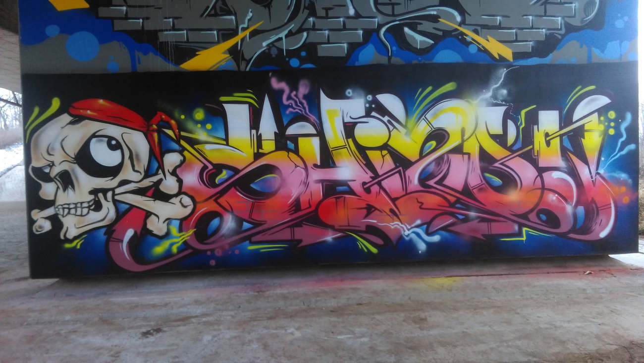 Graffiti Wall - Photo by Hallunken - SHIZO (2017)