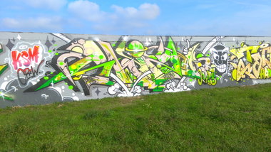 Graffiti Wall - Photo by Hallunken - SHIZO (2016)