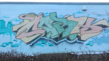 Graffiti Wall - Photo by Hallunken - CORK