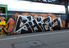 Graffiti Train - Photo by Hallunken - Shizo (2017)