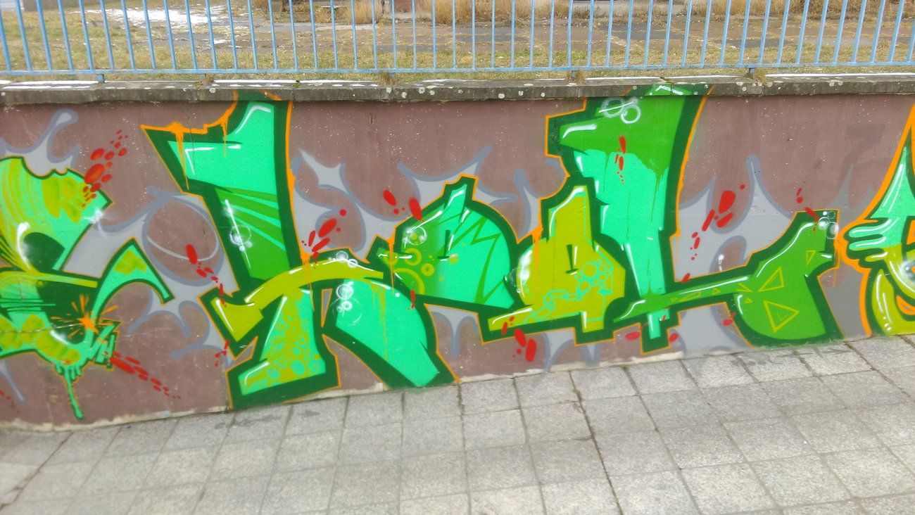 Graffiti Wall - Photo by Hallunken - hool (2015)