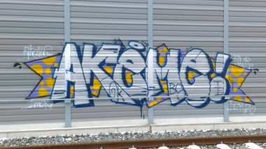 Graffiti Wall - Photo by Hallunken - AKeMe (2016)