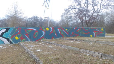 Graffiti Wall - Photo by Hallunken - FOWK (2016)