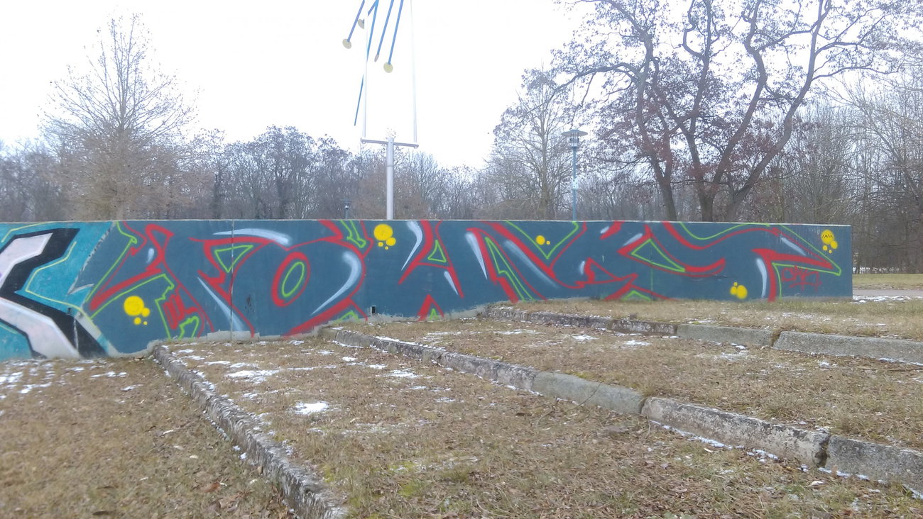 Graffiti Wall - Photo by Hallunken - FOWK (2016)