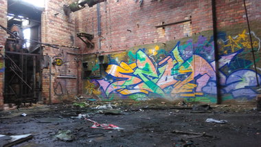 Graffiti Wall - Photo by Hallunken - Spot189 (2016)