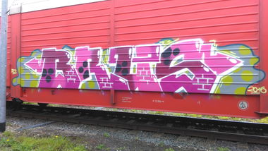 Graffiti Wall - Photo by Hallunken - Brus (2016)