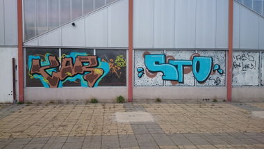 Graffiti Wall - Photo by Hallunken - Kor, Sto (2015)