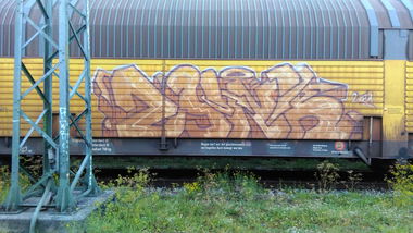Graffiti Train - Photo by Hallunken - Zynk