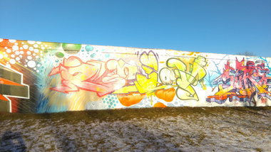 Graffiti Wall - Photo by Hallunken - Enjoy (2016)