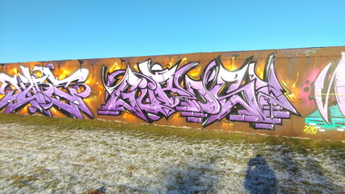 Graffiti Wall - Photo by Hallunken - Güros (2016)