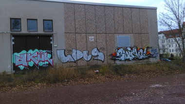 Graffiti Wall - Photo by Hallunken - Akul, Ydus, Shizo (2015)