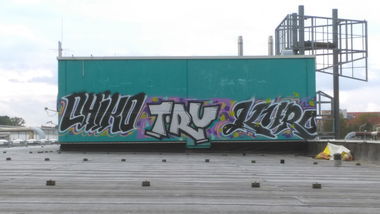 Graffiti Bombing - Photo by Hallunken - Chiko, TRU, Kyro (2016)