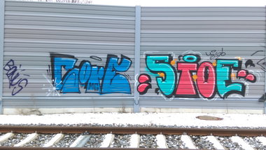 Graffiti Wall - Photo by Hallunken - Sore, Stoe (2016)