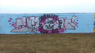 Graffiti Wall - Photo by Hallunken - TIMON (2017)