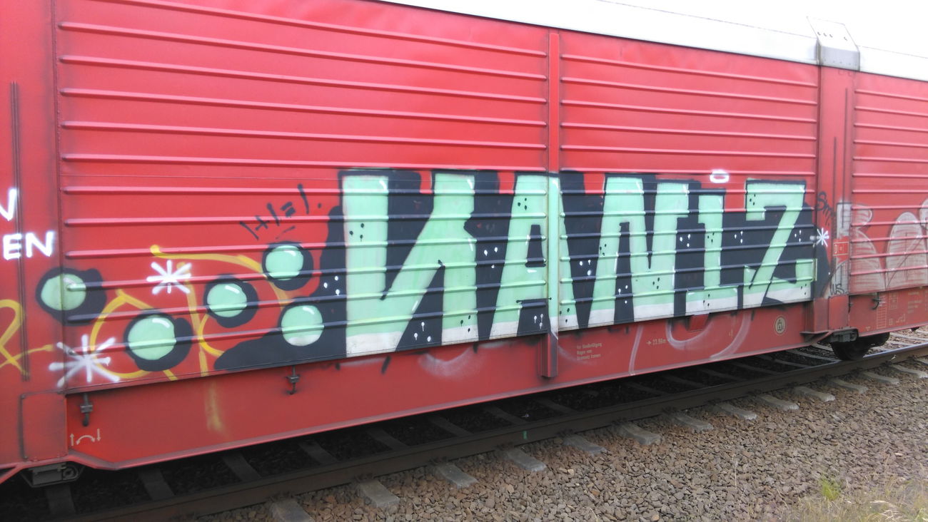 Graffiti Train - Photo by Hallunken - Kaniz