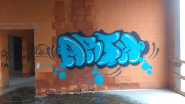 Graffiti Wall - Photo by Hallunken - ARSH (2015)