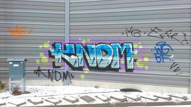 Graffiti Wall - Photo by Hallunken - KNDM (2016)
