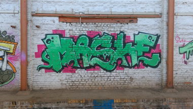 Graffiti Wall - Photo by Hallunken - Maske (2015)