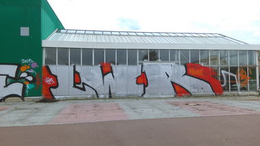 Graffiti Bombing - Photo by Hallunken - LWR (2016)