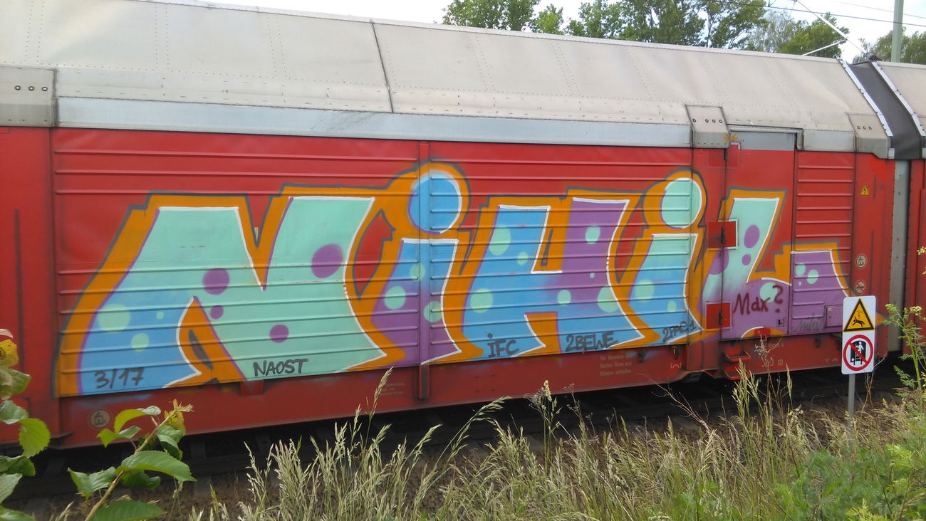 Graffiti Train - Photo by Hallunken - NIHIL
