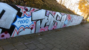 Graffiti Wall - Photo by Hallunken - Trash, 130 (2016)