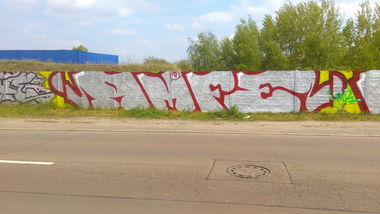 Graffiti Wall - Photo by Hallunken - AMFE (2017)