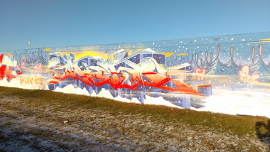 Graffiti Wall - Photo by Hallunken - Wok (2016)