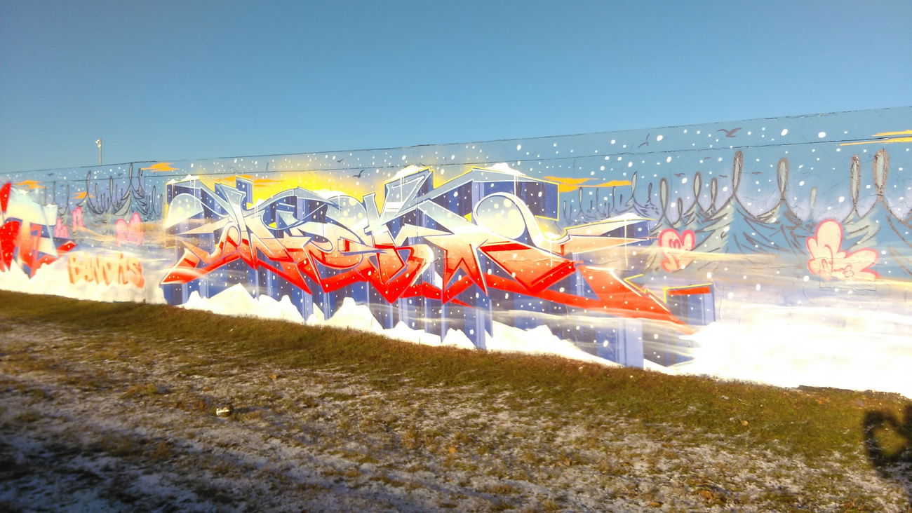 Graffiti Wall - Photo by Hallunken - Wok (2016)