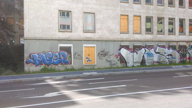 Graffiti Wall - Photo by Hallunken - Baser, WKS (2016)