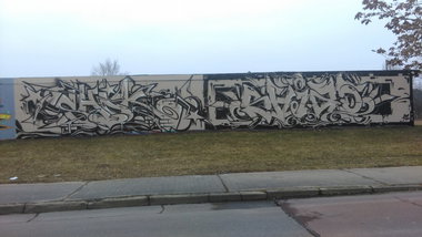 Graffiti Wall - Photo by Hallunken - SHOK, SHIZO (2017)