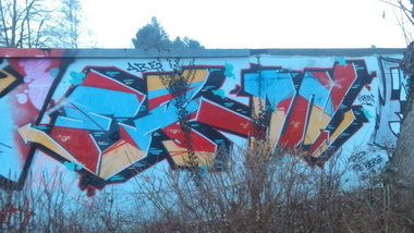 Graffiti Wall - Photo by Hallunken - ERON