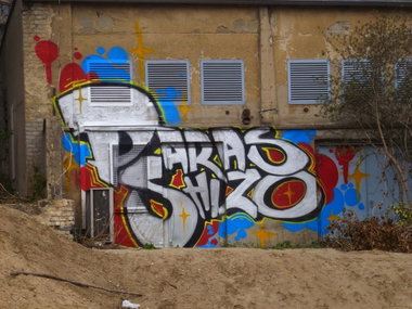 Graffiti Wall - Photo by Hallunken - Paras, Shizo (2015)